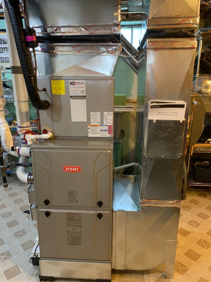 Before & After Gallery Royal Oak Heating & Cooling